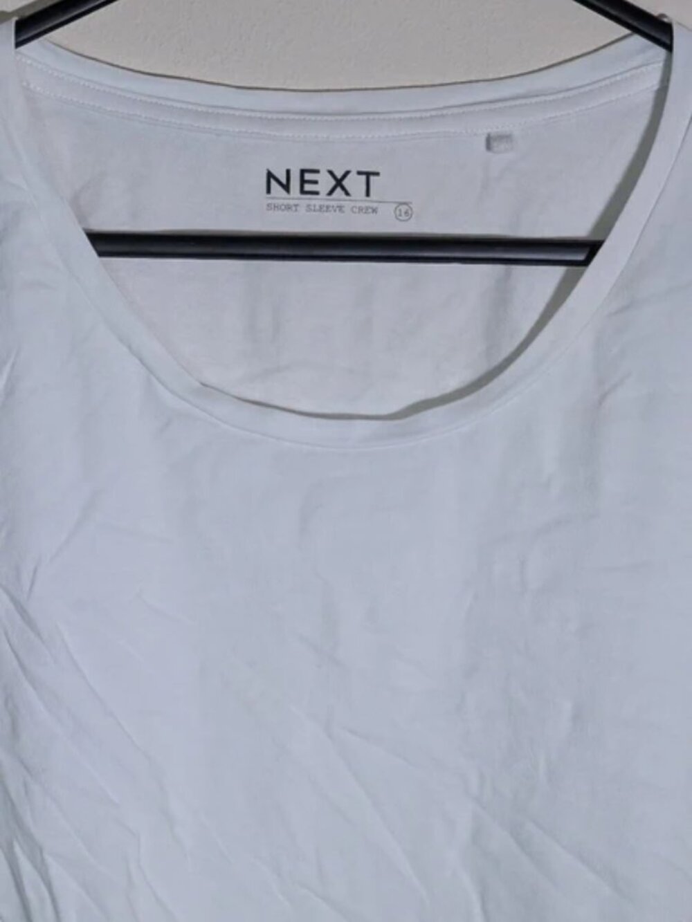 Next Women's T Shirt - White - Size 16 - Picture 3 of 4